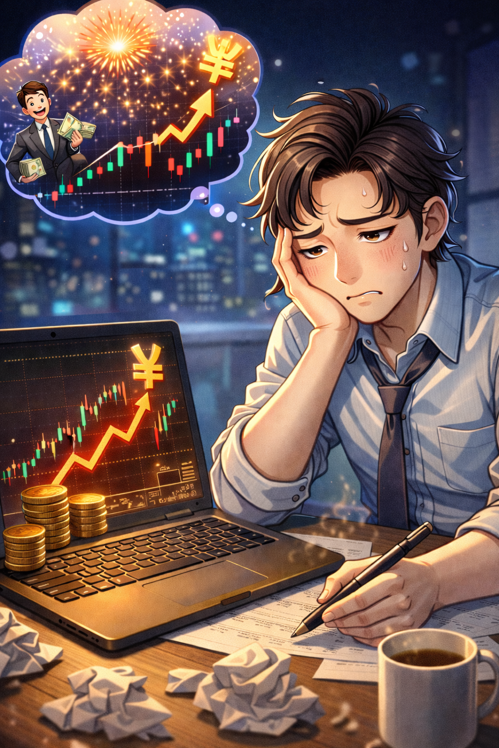 アイキャッチ 投資の悩み