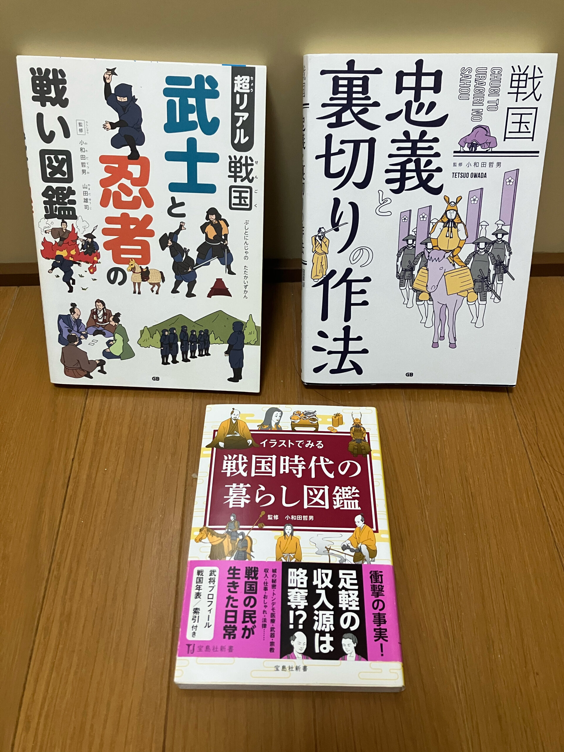 最近買った戦国時代歴史本